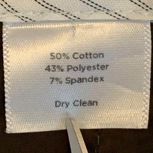 Talbots Heritage Wide Leg Womens  Pants Size 12 Trending Coco Brown Dress Pants - Picture 5 of 15